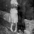 Mit Helga Schuylenburg 1927