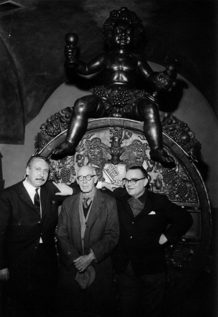 Mit Henry Miller und Heinrich-Maria Ledig-Rowohlt